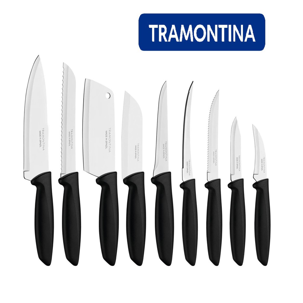 Dao bếp Tramontina Plenus dao tỉa cắt gọt inox 420 bền đẹp