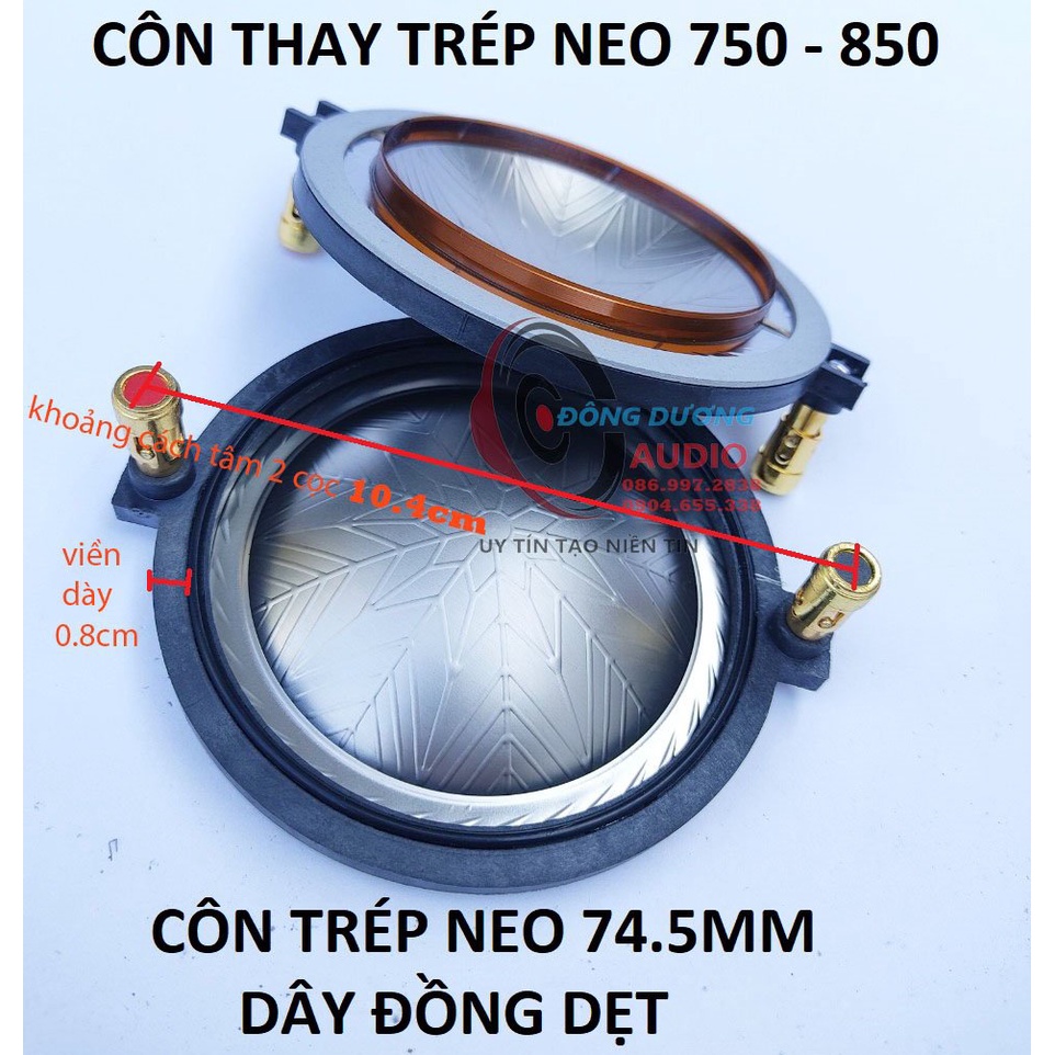 BỘ 2 CÁI COIL TRÉP NEO 750 - 850 - CỌC NHẤN MÀNG TITAN NGÔI SAO - DÂY DẸT