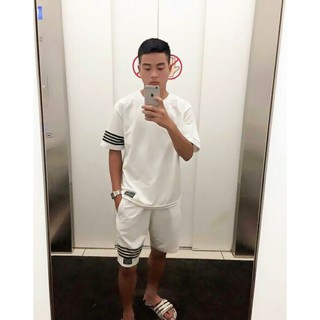 [Ảnh thật 100%] SET THỂ THAO VIỀN SỌC CÁ TÍNH