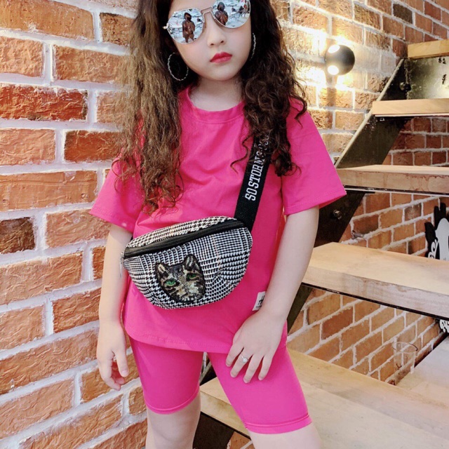 Set bộ thể thao bé gái
