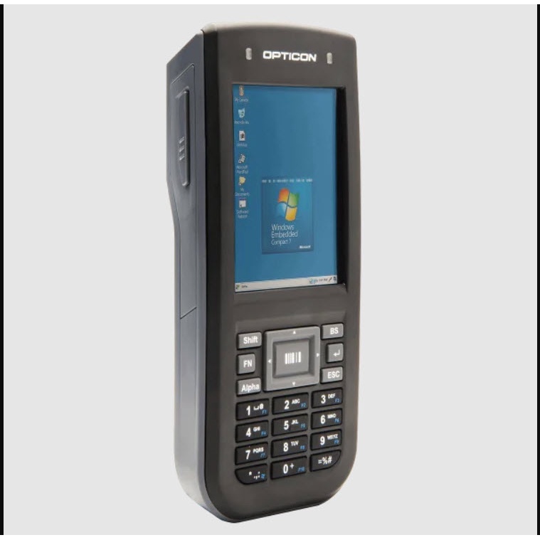Máy quét mã vạch PDA 1D Window CE OPTICON H-32