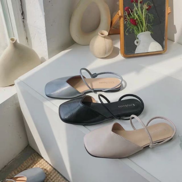 Order _ sandal mũi bầu