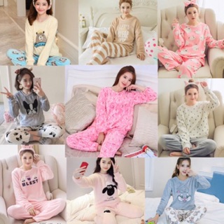 SET ĐỒ BỘ LÔNG NHUNG CUTE MỀM MỊN, ẤM ÁP
