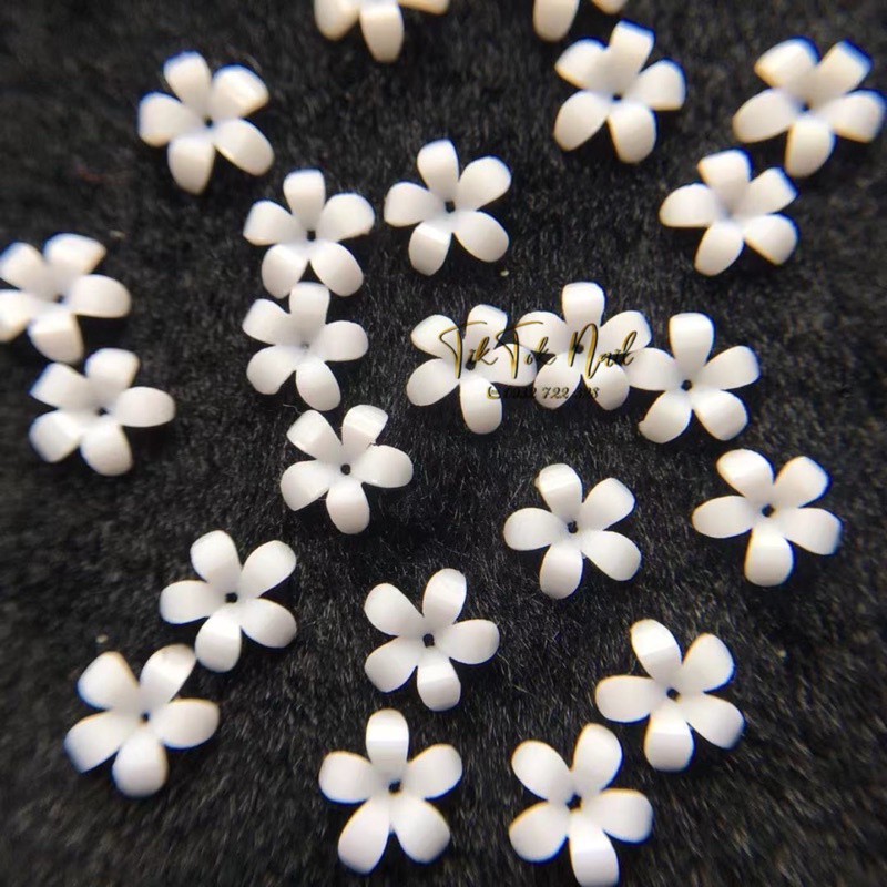 bông hoa trang trí móng tay