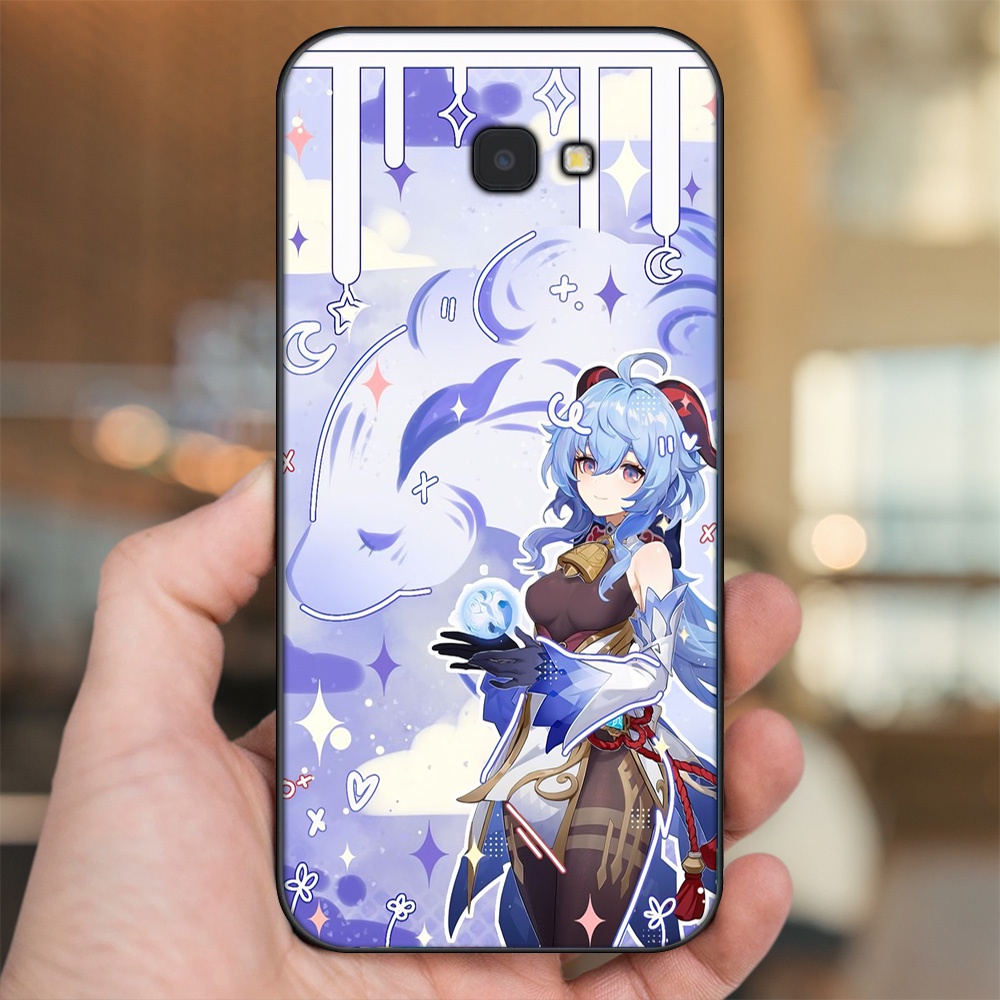 Ốp lưng Samsung J4 Plus viền đen in hình Ganyu Genshin Impact