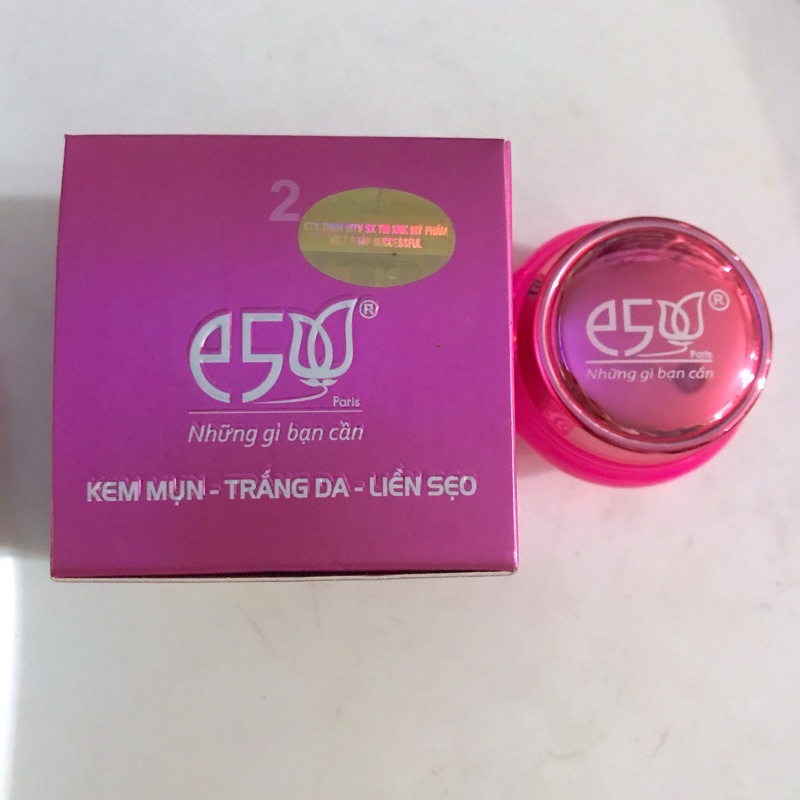 Kem E5 mụn trắng da liền sẹo 12g, 18g