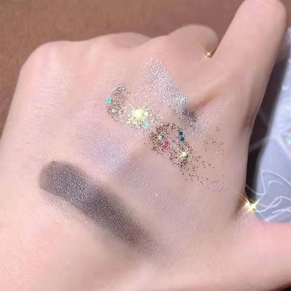 [Hàng mới về] Bảng phấn mắt 4 màu trang đIểm mắt khói Jaded tông cam đất cam đào