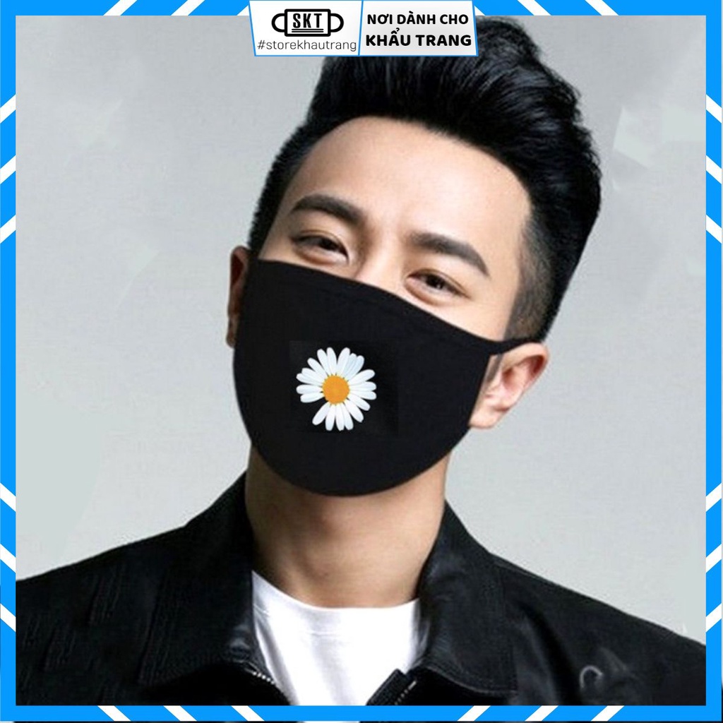 Khẩu Trang Hoa Cúc Daisy G-Dragon Siêu Kute