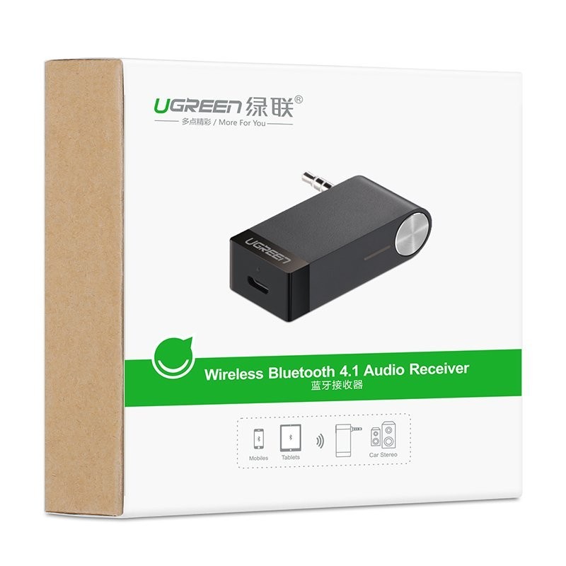 Thiết bị nhận âm thanh Bluetooth Music có hỗ trợ Mic cho Loa, Ô Tô Ugreen MM114 30348