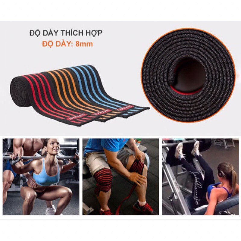 Dây Quấn Bảo Vệ Gối Tập Gym , Bảo Vệ Đầu Gối , Khớp Gối AOLIKES AL7165