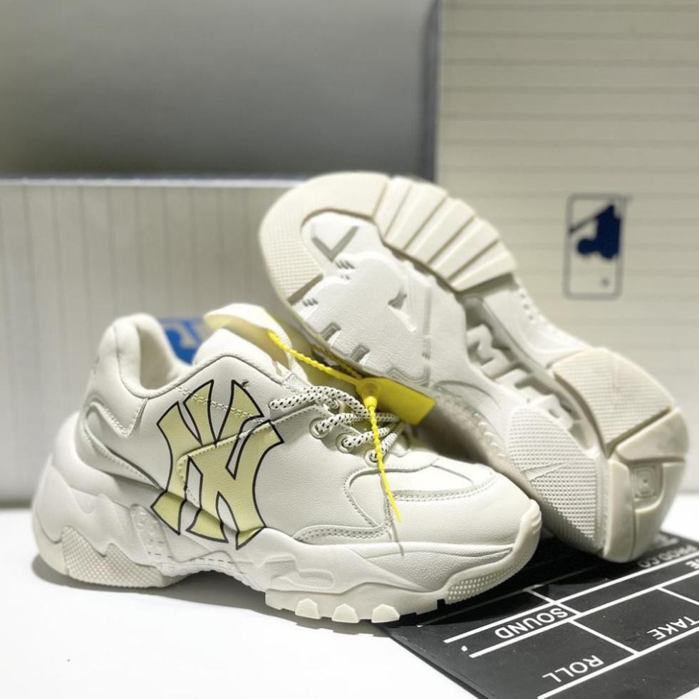 Giày Sneaker NY vàng - Boston Hàn Quốc tăng chiều cao [Lưu ý:chuẩn 1:1 Đế Tách] Nam Nữ | BigBuy360 - bigbuy360.vn