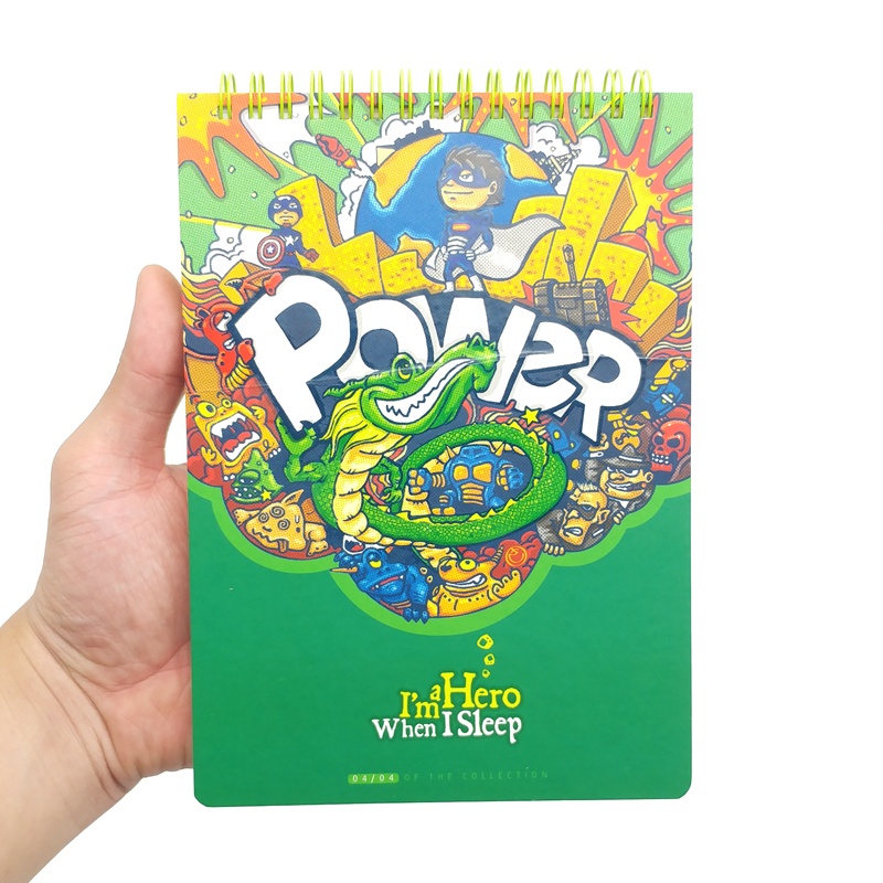 Sổ Lò Xo Kẻ Ngang Những Giấc Mơ 140 Trang 80gsm Size L Khai Trí Stationery - Power