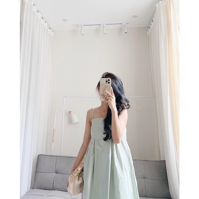 Váy dây dáng dài hàn quốc Samhyewear