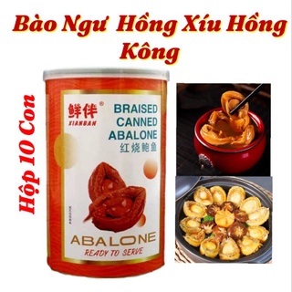 10 Con Bào ngư đóng hộp to 425g cao cấp tiêu chuẩn Nhật hương vị dễ ăn với nước sốt