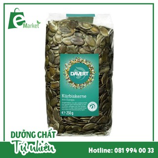 Hạt bí hữu cơ davert 250g