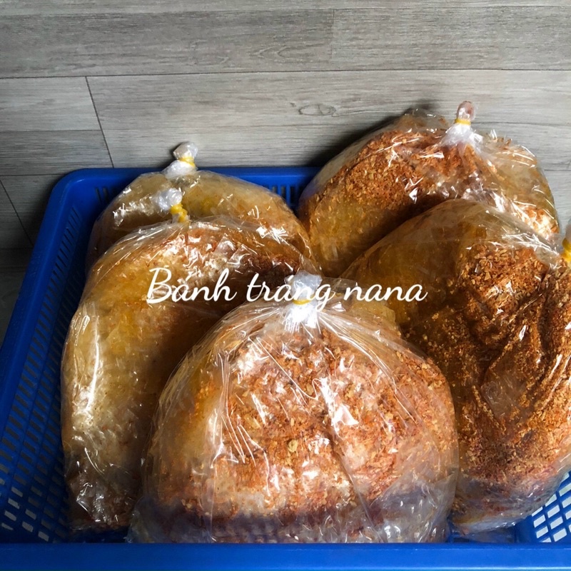 Bánh tráng sa tế tỏi tôm