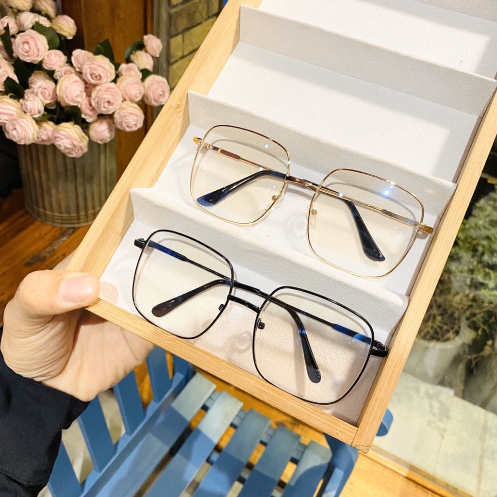 [SIÊU HOT] MẮT KÍNH GIẢ CẬN FORM VUÔNG HÀN QUỐC V02 QUÁ ĐẸP MỚI VỀ | BigBuy360 - bigbuy360.vn