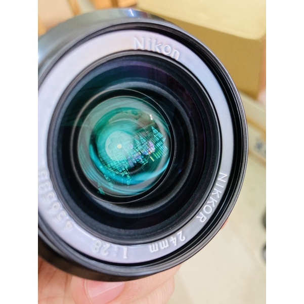Lens góc rộng Nikon K 24mm f2.8 ngàm non AI nikon F dùng cho nikon F2 Nikomat