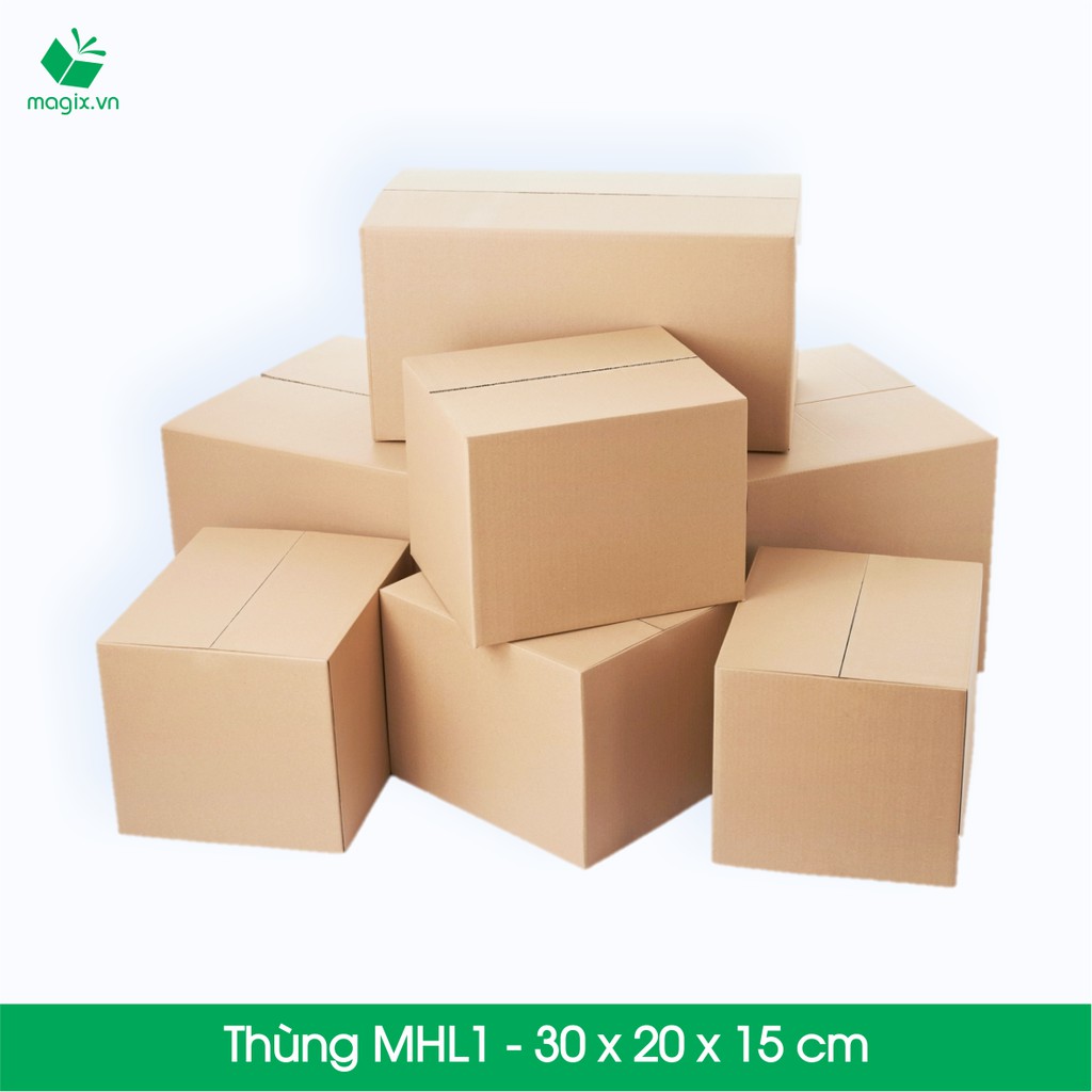 20 Thùng carton - Mã MHL1 - Kích thước 30x20x15 (cm)