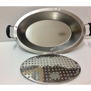 Khay cá om dưa inox cao cấp