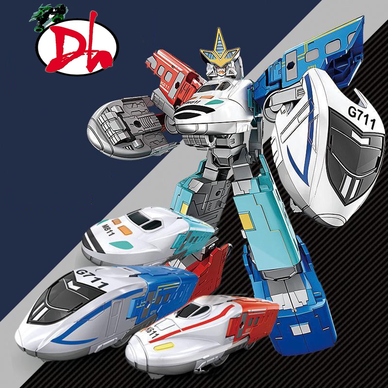 Mô hình đồ chơi robot optimus biến hình máy bay, xe cứu thương, xe đầu kéo cho bé