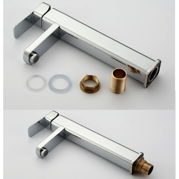 Vòi Lavabo nóng lạnh dáng dài cao cấp - hợp kim Shatian - dùng cho Lavabo đặt bàn | BigBuy360 - bigbuy360.vn