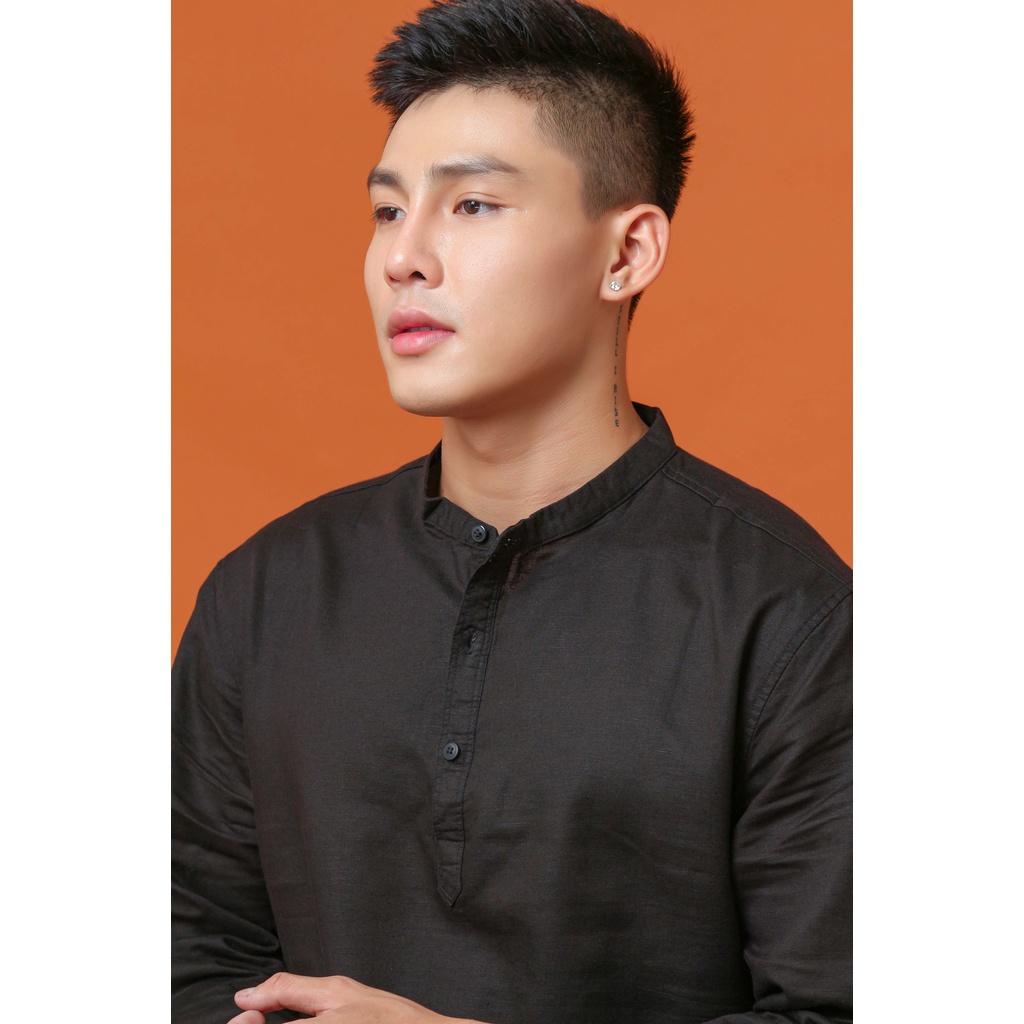 Áo Sơ Mi Tay Dài Công Sở Nam Form Reugular AKUBA | B414 | BigBuy360 - bigbuy360.vn