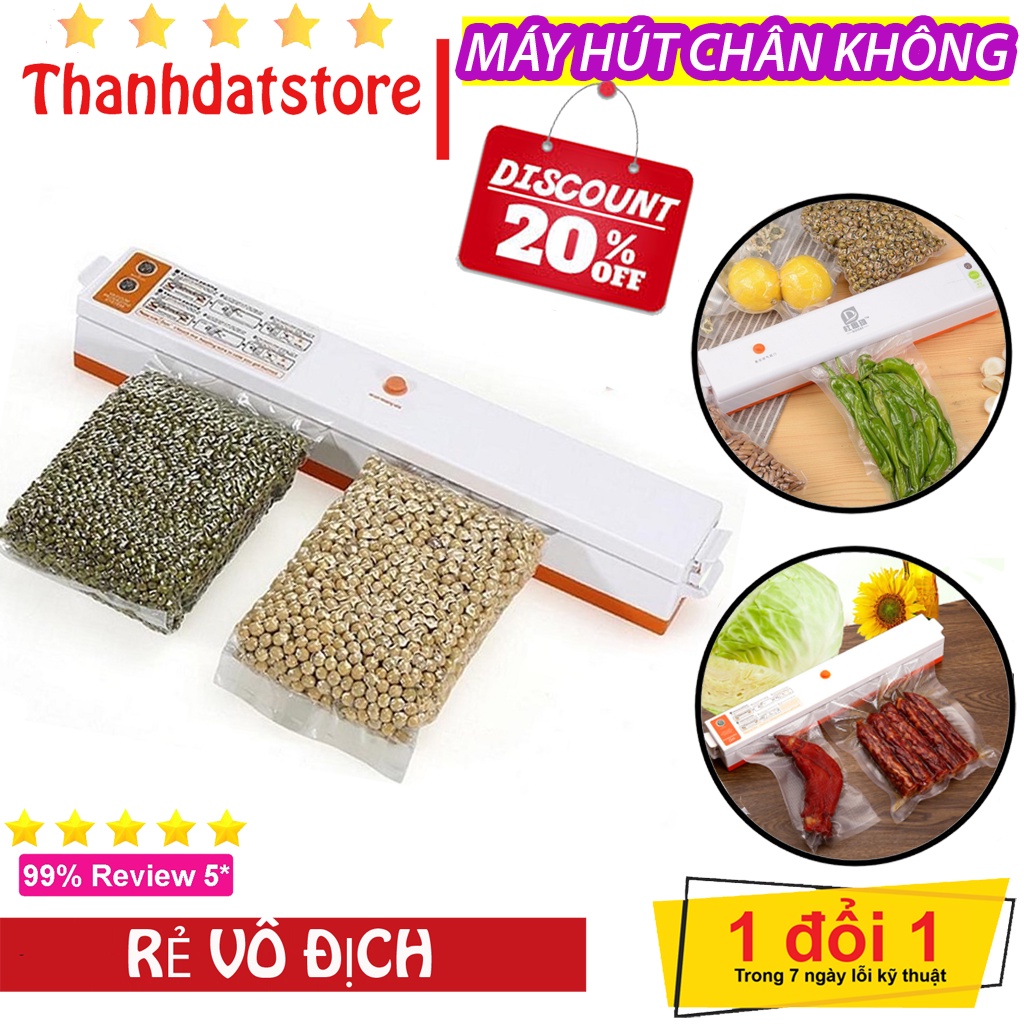 Máy Hút Chân Không Thực Phẩm Và Hàn Miệng Túi 5.0 💥SIÊU HOT💥