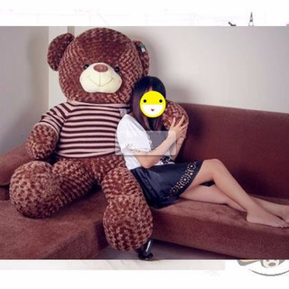 GẤU BÔNG TEDDY DÀI 1,2M SIÊU DỄ THƯƠNG