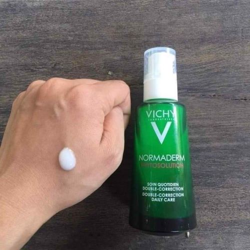 [NHẬP KHẨU-TEM PHỤ] Kem Dưỡng Vichy Dạng Gel Cho Da Mụn Tác Động Kép Normaderm Phytosolution 50ml