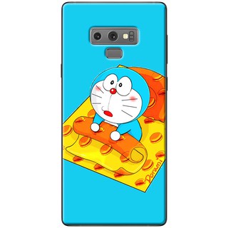 Ốp lưng Samsung Galaxy Note 4, Note 5, Note 7, Note 8, Note 9 in hình Doraemon thức giấc