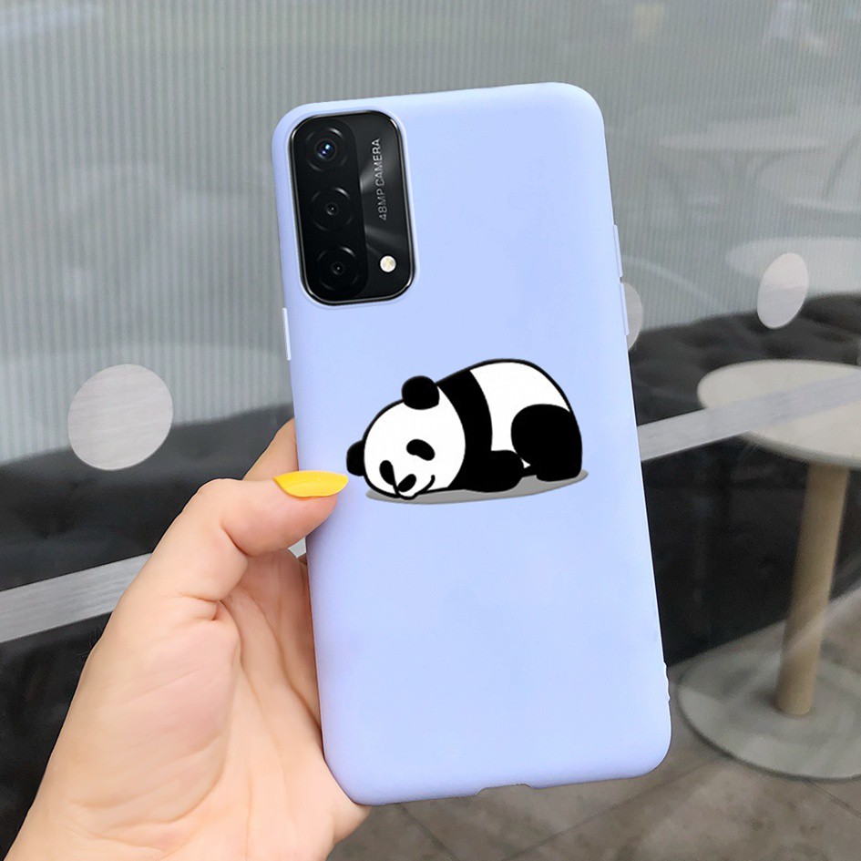 Ốp Điện Thoại Dẻo Họa Tiết Hoạt Hình Khủng Long Đáng Yêu Cho Oppo A74 4g 5g 2021 Opp