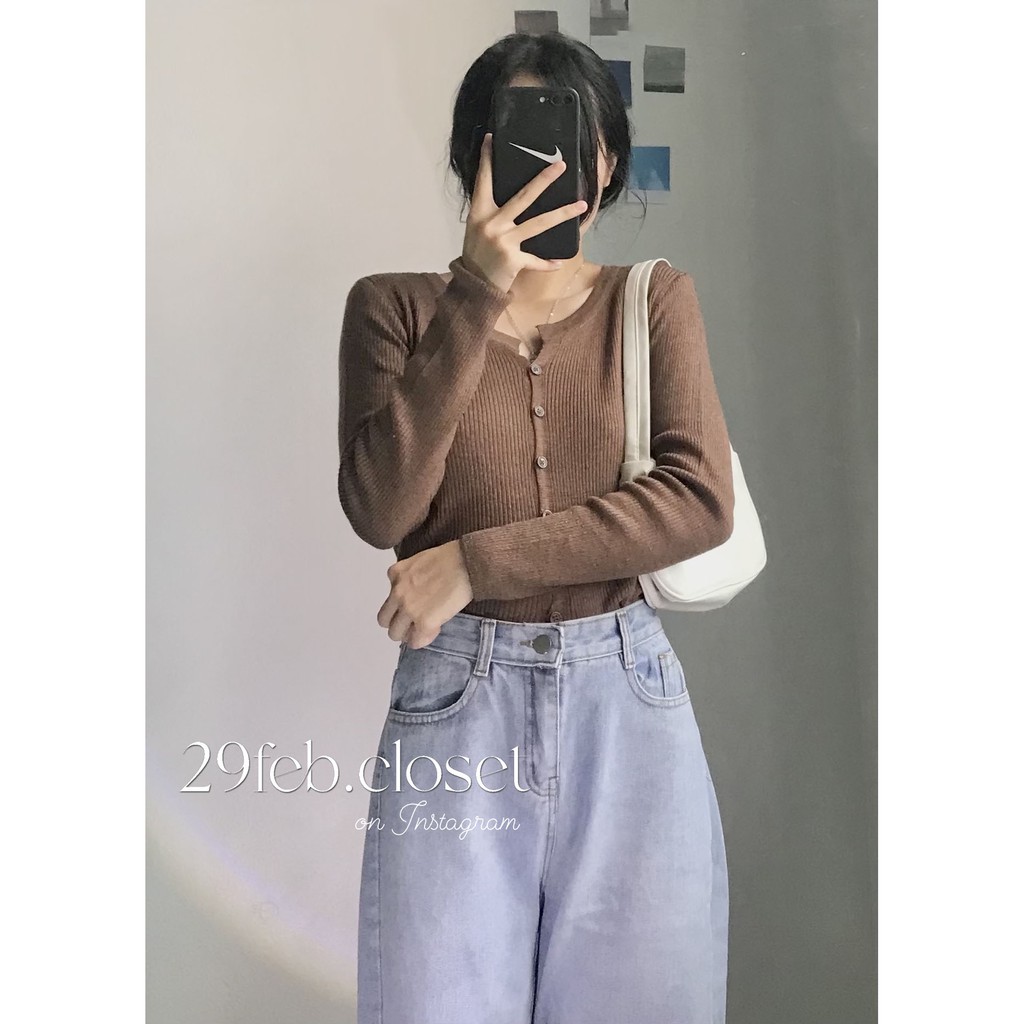 Áo cardigan len cúc dọc (Ảnh video 29feb chụp) - 9001 | BigBuy360 - bigbuy360.vn