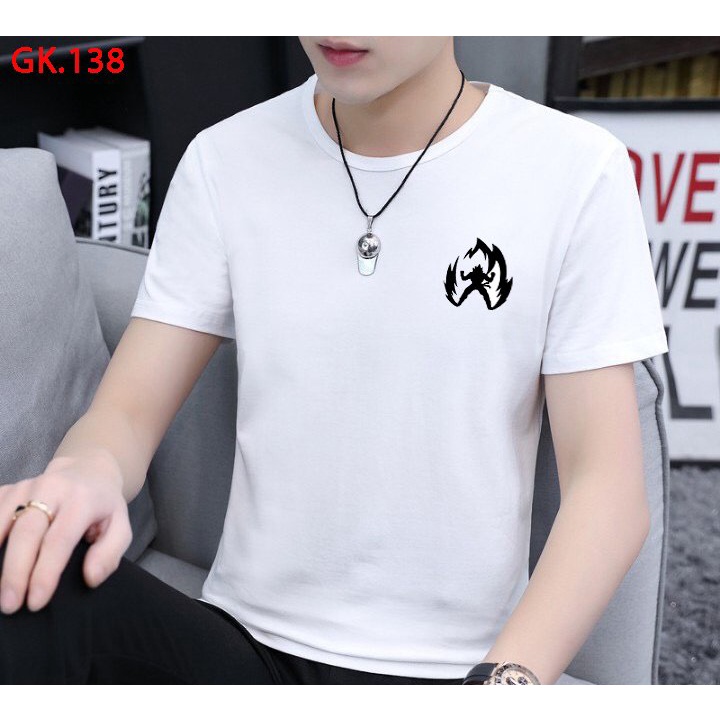 áo thun nam bé trai in hình songoku dragon ball 7 viên ngọc rồng, cotton co giản thoải mái