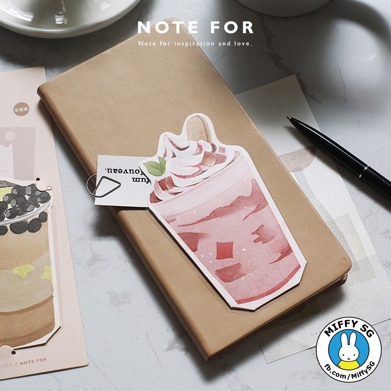 TÚI BÌA CỨNG trang trí bìa sổ dạng sticker chủ đề HIGH TEA