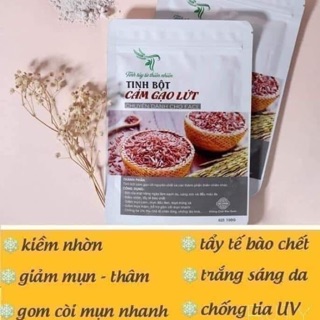 Tinh bột cám gạo lứt