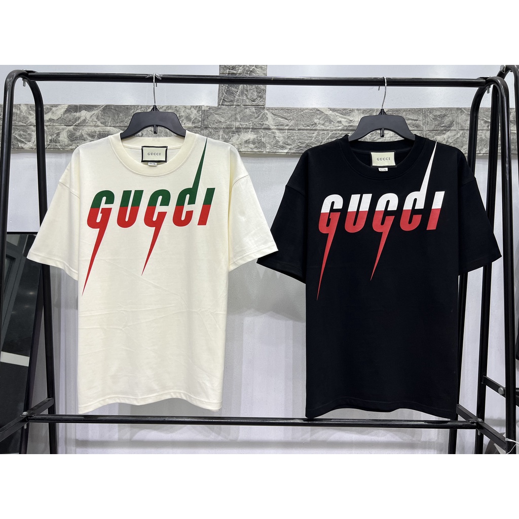 ⚡️- Tee Gu.cci Blade Print cao cấp full tag túi, áo thun GU.CCI