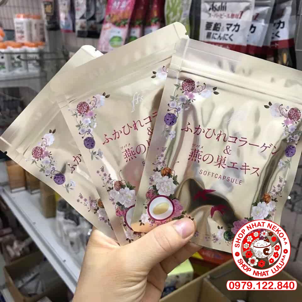 [MẪU MỚI] Viên Uống bổ sung Collagen Yến Tươi Nhật Bản Gói 30 viên | BigBuy360 - bigbuy360.vn