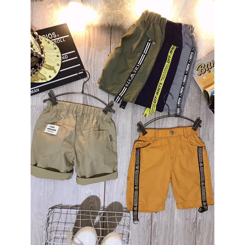 Quần Ngố Bé Trai  12-27kg Chất kaki