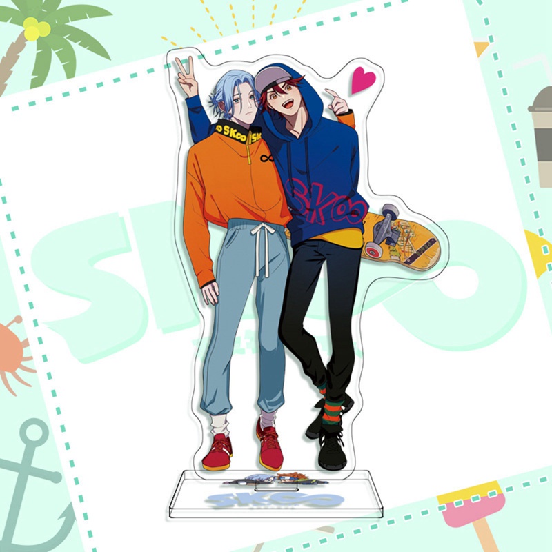 Tmdbyx Mô hình nhân vật anime Sk8 chân thật