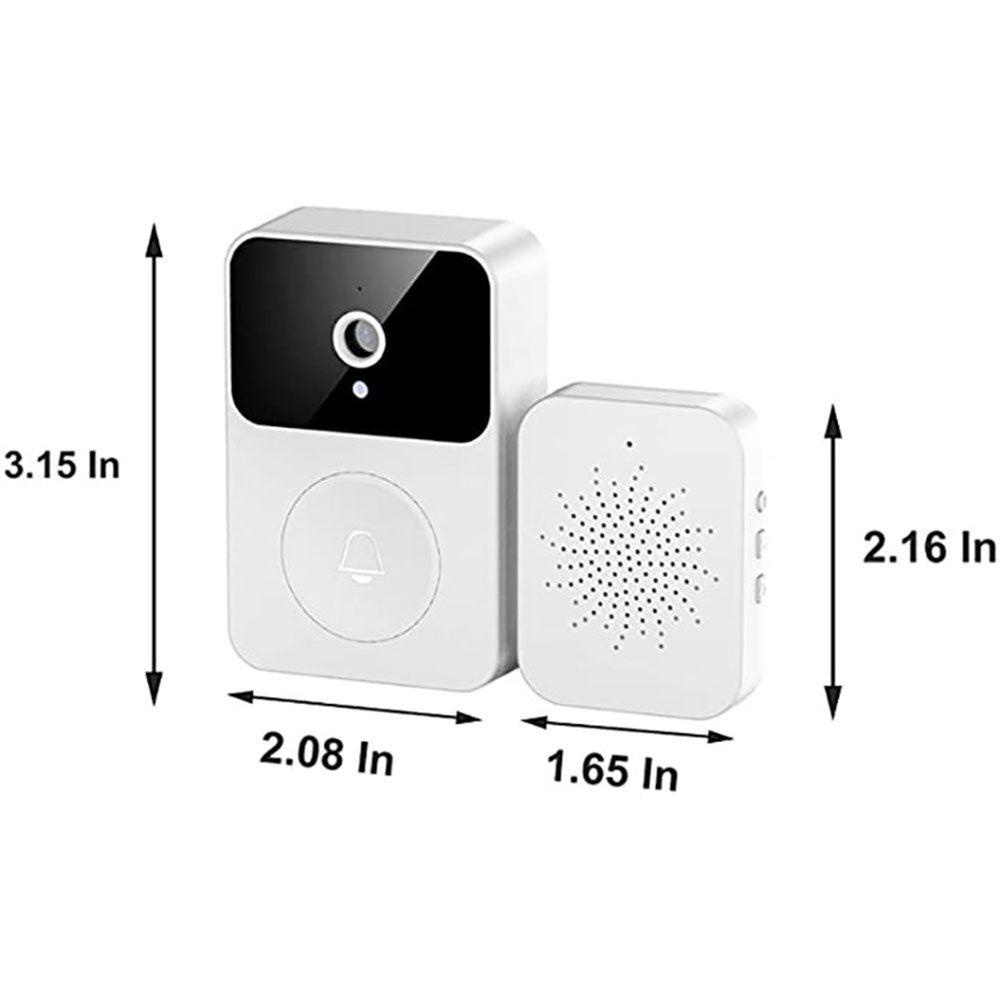 Chuông Cửa Thông Minh Không Dây Hỗ Trợ Tầm Nhìn Ban Đêm