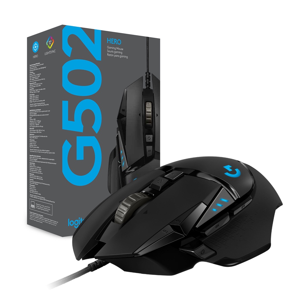 100% thiệt Logitech G502 Hero Gaming Mouse Competition