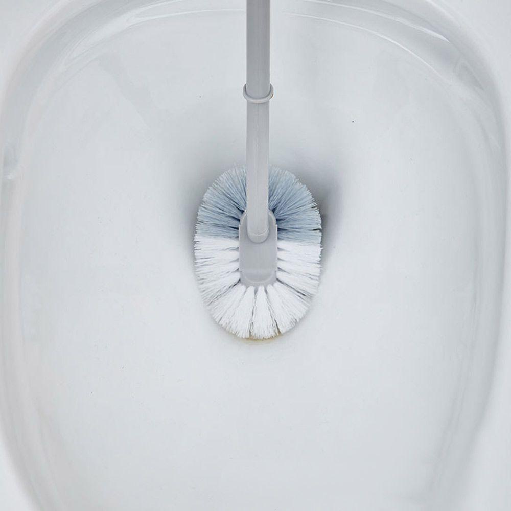 Bàn Chải Vệ Sinh Toilet Gắn Tường Có Đế Nhựa Tiện Dụng