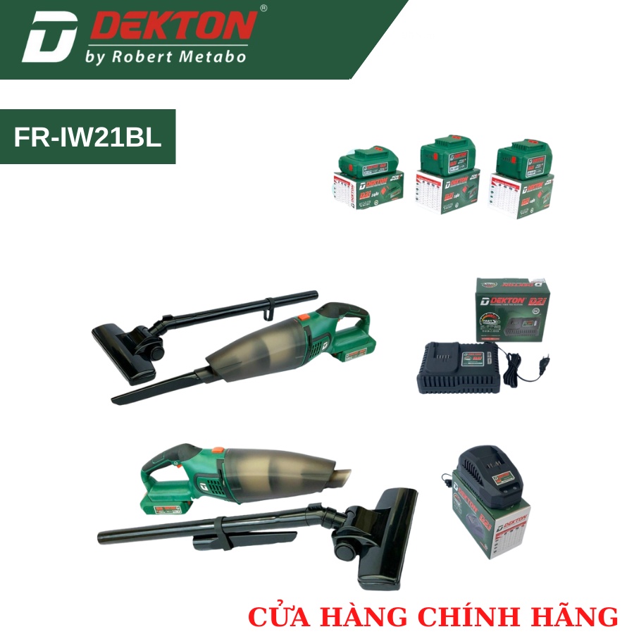 TOP BÁN CHẠY Máy Hút Bụi Dekton/D21-MHB01 - Dùng Pin D21