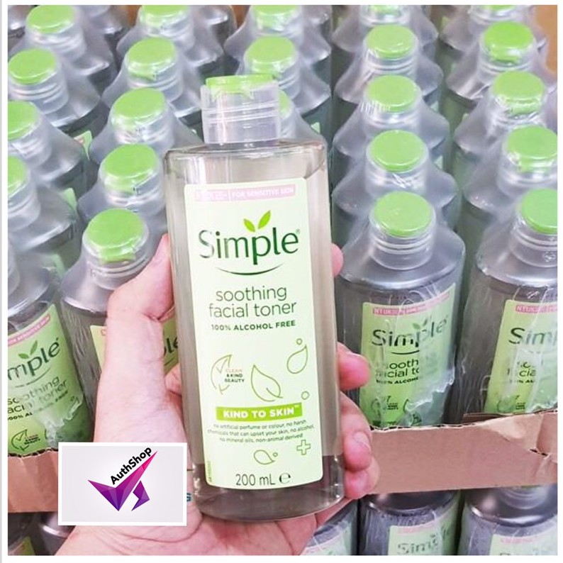 (MẪU MỚI) Nước hoa hồng Simple Soothing Facial Toner | BigBuy360 - bigbuy360.vn