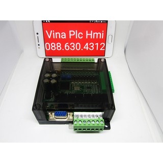 Bộ lập trình PLC FX3U 14MR 6AD 2DA