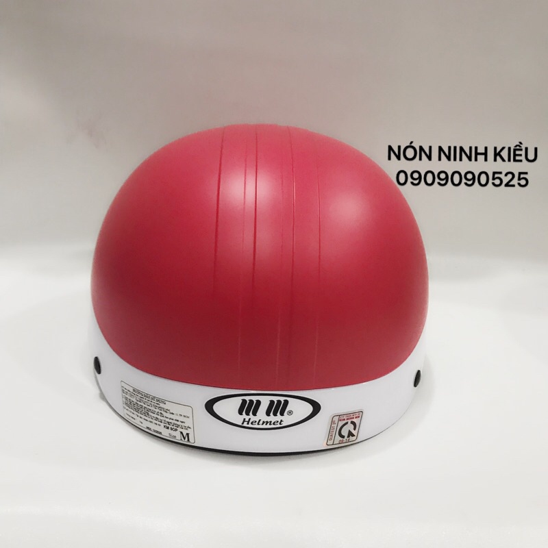 MŨ BẢO HIỂM MM KM8 ốp 2 màu