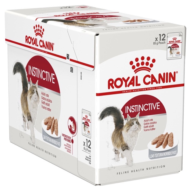 [Mã PETWOW giảm 8% đơn 250K] PATE ROYAL CANIN INSTINCTIVE 85G GIÀNH CHO MÈO TRƯỞNG THÀNH