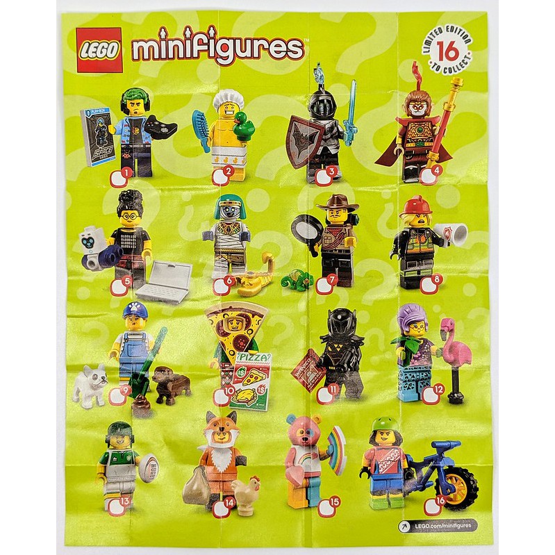 [Một nhân vật] trong bộ 71025 Lego Minifigures Series 19