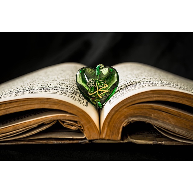 Tranh Vải Bạt Treo Tường In Thư Pháp Đạo Hồi Giáo Trang Trí Phòng Khách